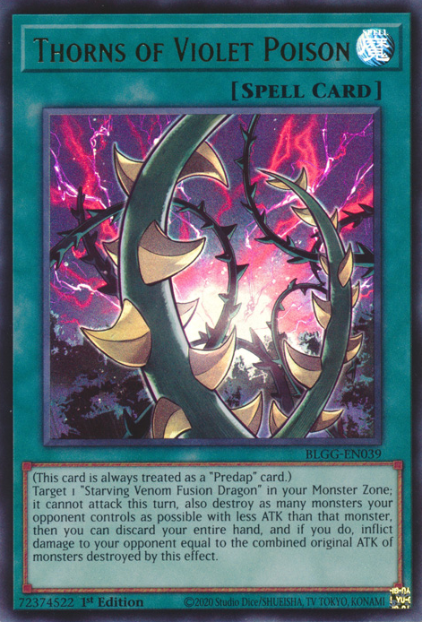 Thorns of Violet Poison - Yugipedia