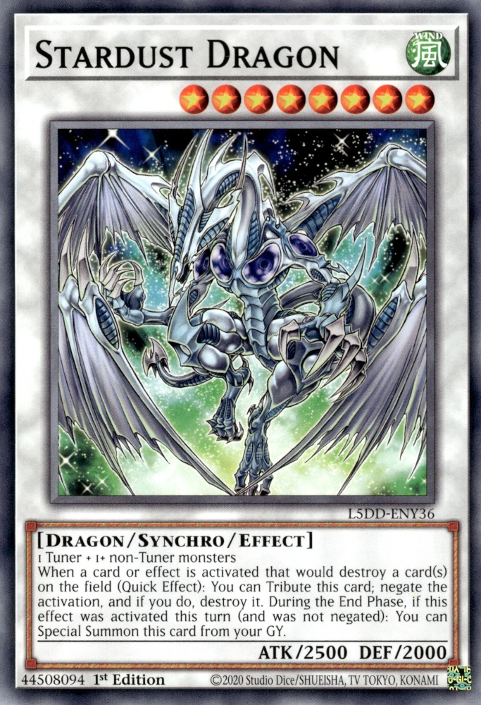 Stardust Dragon - Yugipedia