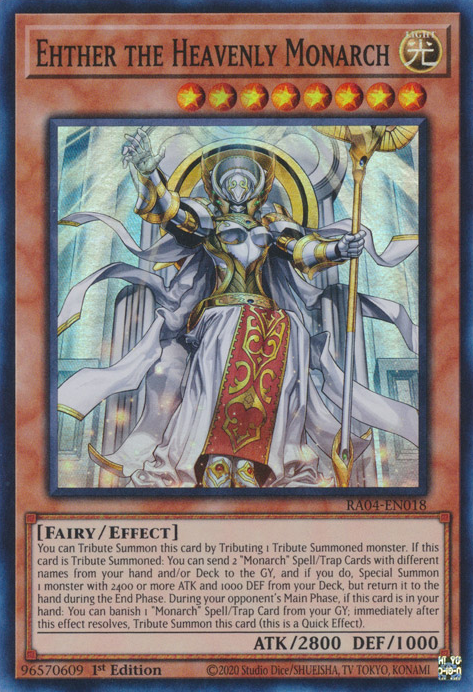 Ehther the Heavenly Monarch - Yugipedia