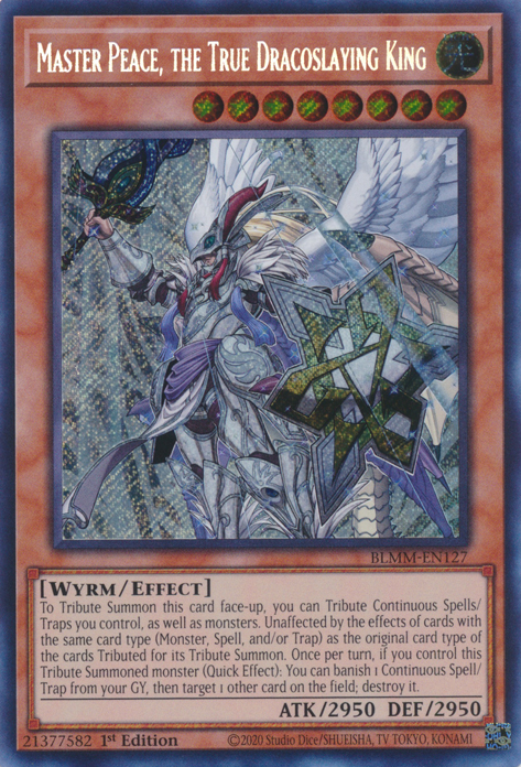Master Peace, the True Dracoslaying King - Yugipedia