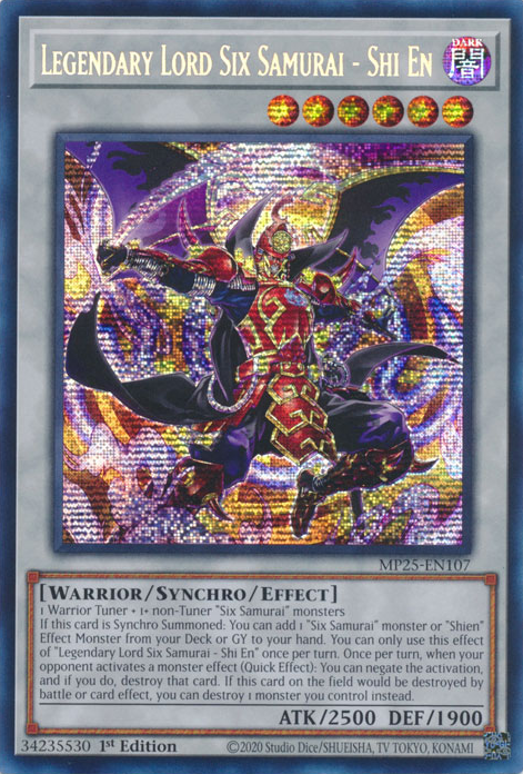 Legendary Lord Six Samurai - Shi En - Yugipedia