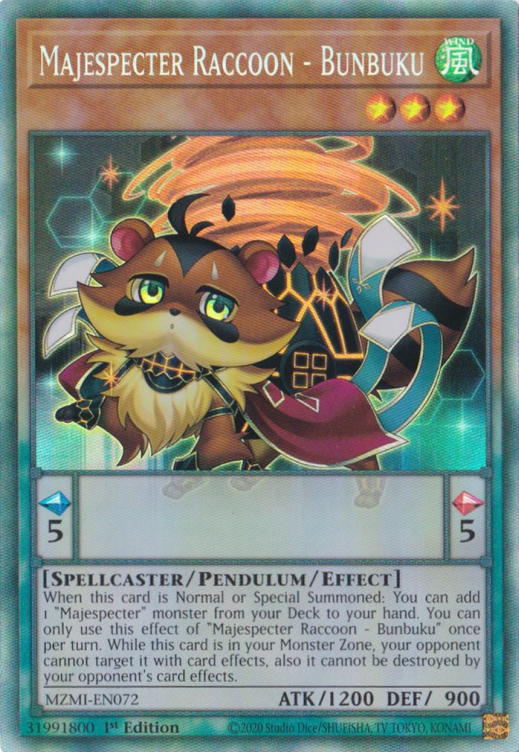Majespenst Waschbär - Bunbuku (Majespecter Raccoon - Bunbuku)