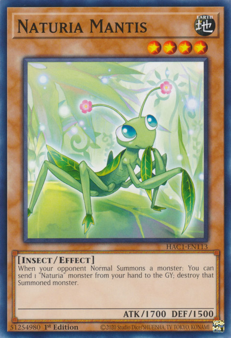 Naturia Mantis - Yugipedia