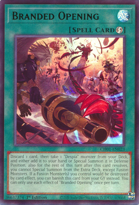 yugioh card opener Opening of the Spirit Gates | Details then take 1 Despia monster from your Deck Yu-Gi-Oh! Branded Opening - MP22-EN155