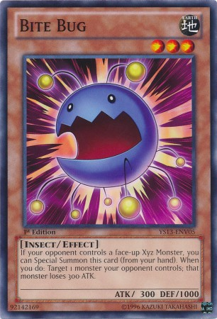 bug yugioh cards Man-Eater Bug [LOB-108] Super Rare