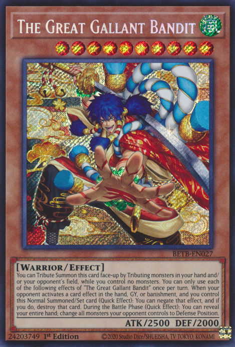 The Great Gallant Bandit - Yugipedia