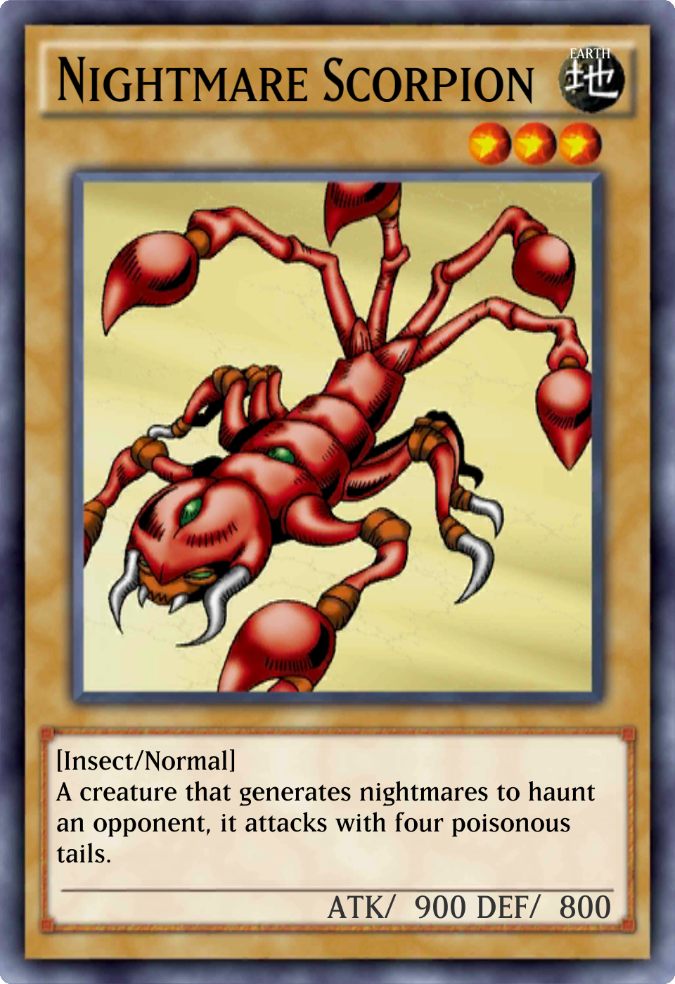 【PSA10】遊戯王　BOOSTER1　ナイトメア・スコーピオン Nightmare Scorpion (Duel Links) - Yugipedia