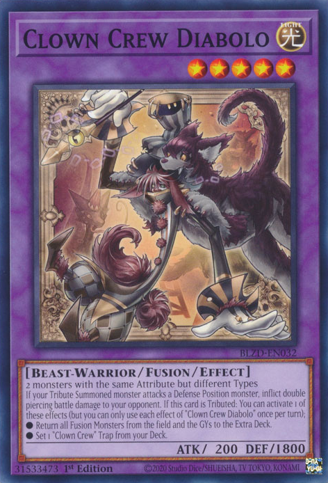 作品【clown】 Clown Crew Diabolo - Yugipedia