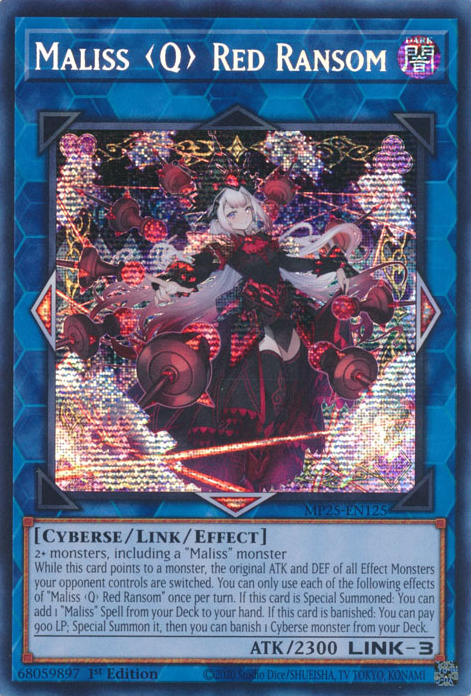 遊戯王 M∀LICE＜Q＞RED RANSOM  WHITE BINDER 60PCS Original Yugioh Maliss Q Red Ransom White Binder Card