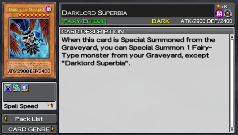 Darklord Superbia (Tag Force 5) - Yugipedia