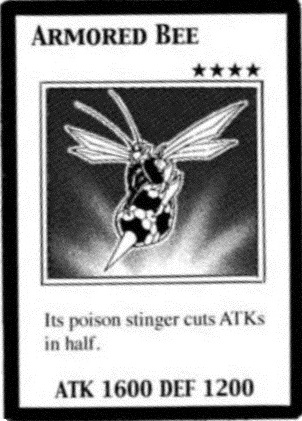 yugioh bee card - List Soldier *1st Edition Beedrill archetype I came up