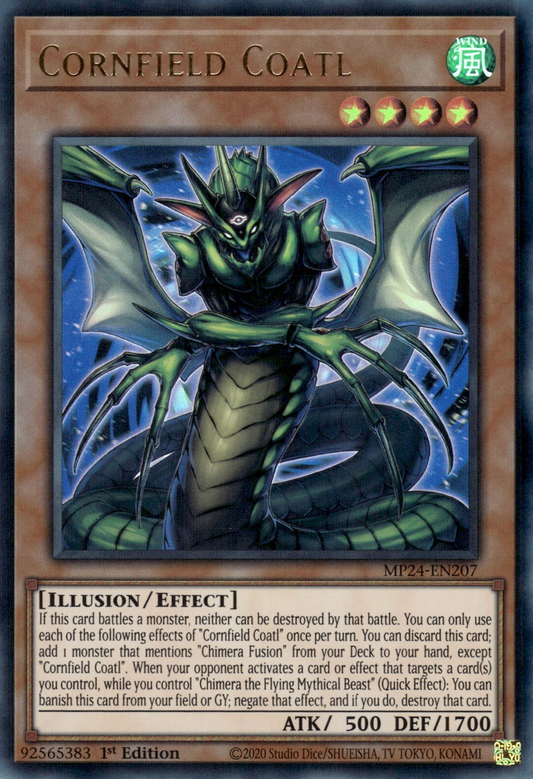 Cornfield Coatl - Yugipedia