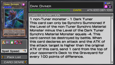 Dark Diviner Force 4 Yugipedia Yu Gi Oh Wiki