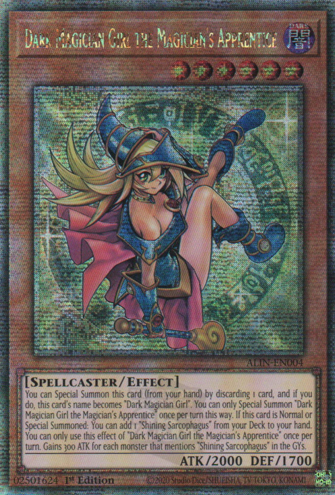 Dunkles Magier-Mädchen, Lehrling des Magiers