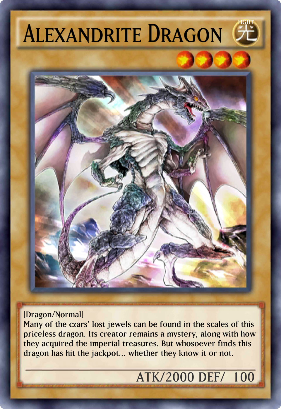 Alexandrite Dragon (Duel Links) - Yugipedia