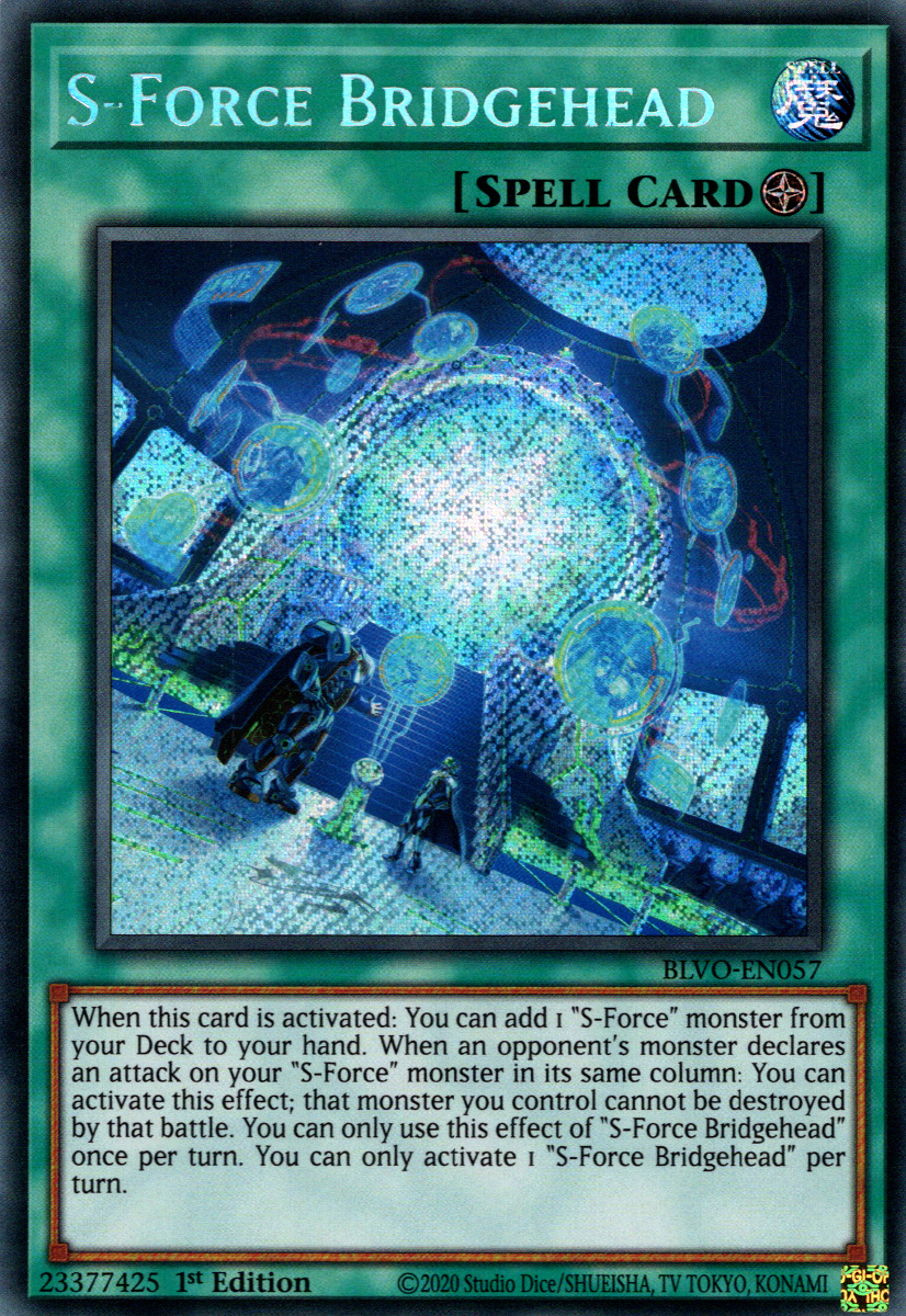 S-Force Justify BLVO-EN048 Ultra Rare 1st NM Yugioh