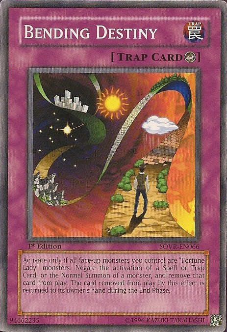 bent yugioh cards Bending Destiny