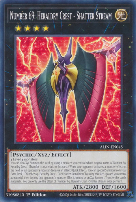 Number 69: Heraldry Crest - Shatter Stream - Yugipedia