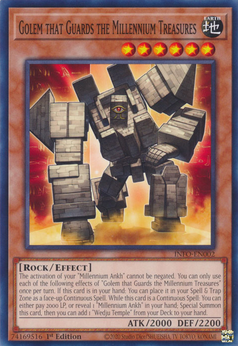 Golem, der den Millenniumsschatz bewacht (Golem that Guards the Millennium Treasures)