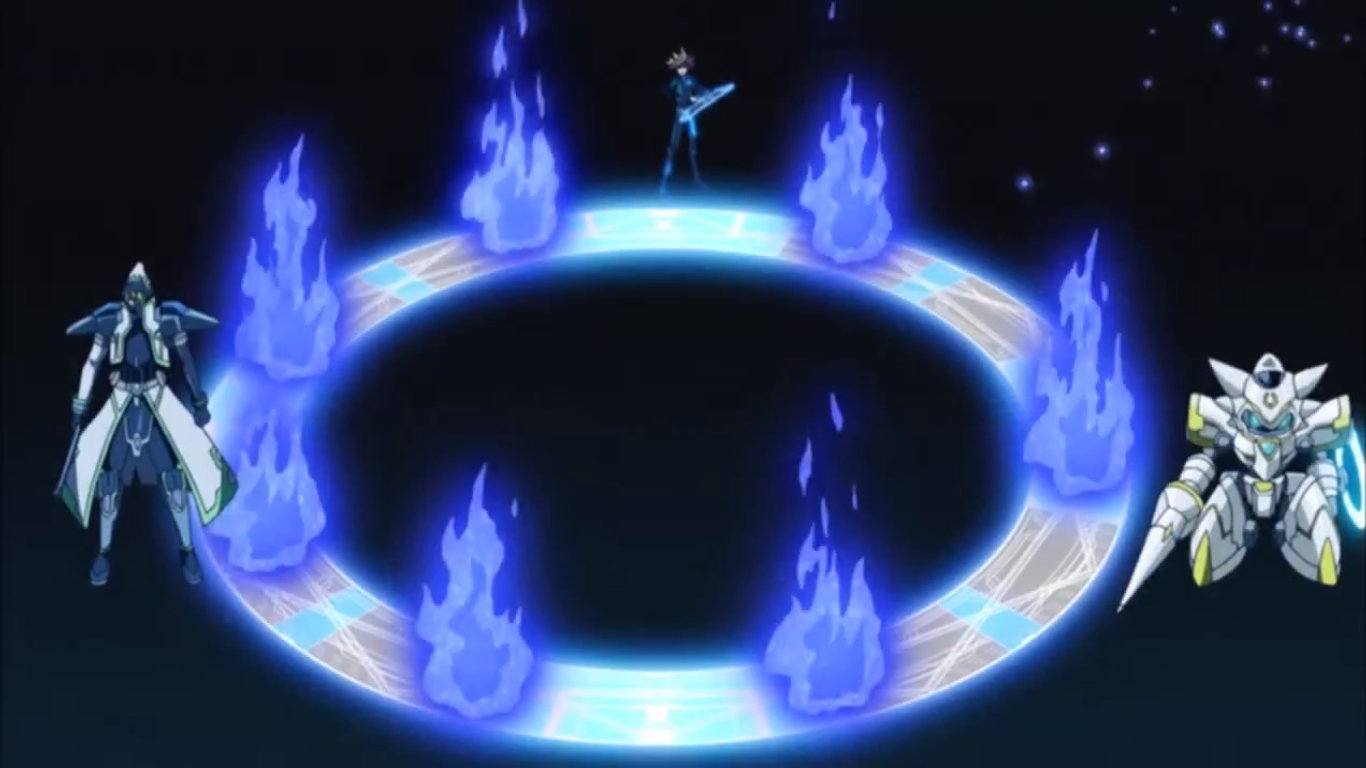 Vrains' standardized animation for rituals.