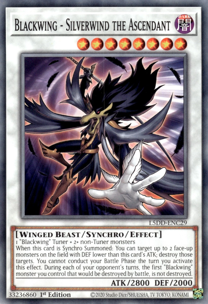 Blackwing - Silverwind the Ascendant - Yugipedia