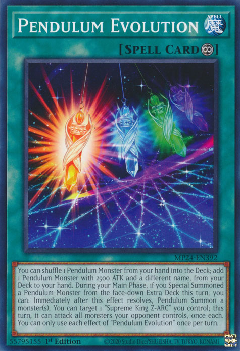 Pendulum Evolution (card) - Yugipedia