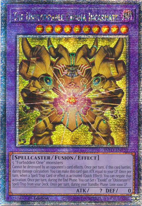 Inkarnation der unaufhaltbaren Exodia (The Unstoppable Exodia Incarnate)