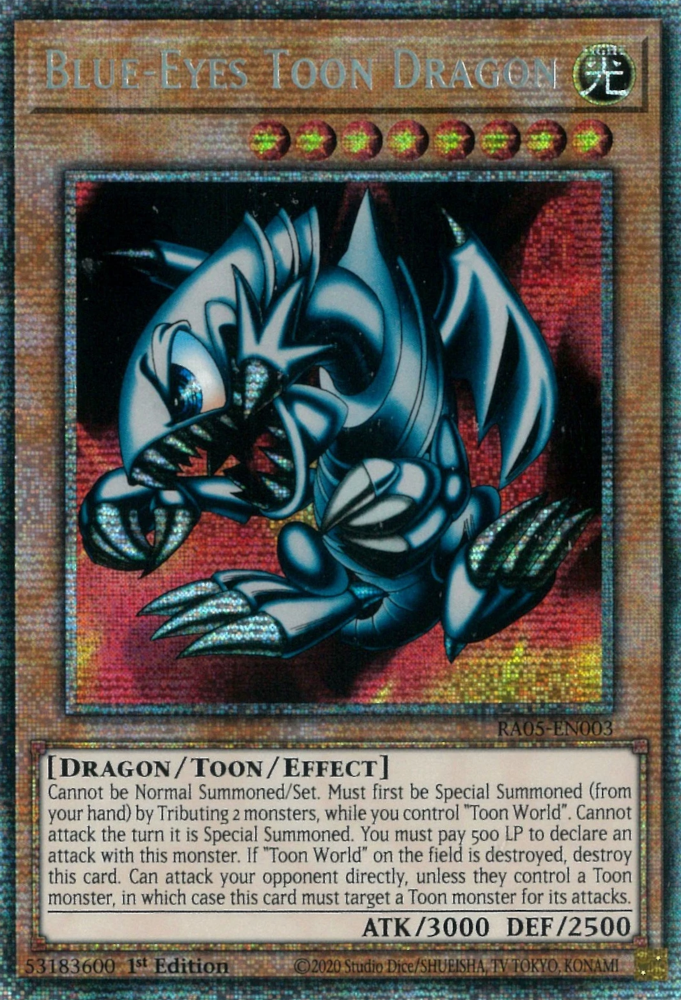 Blue-Eyes Toon Dragon - Yugipedia