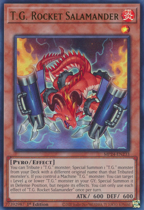 T.G. Rocket Salamander - Yugipedia