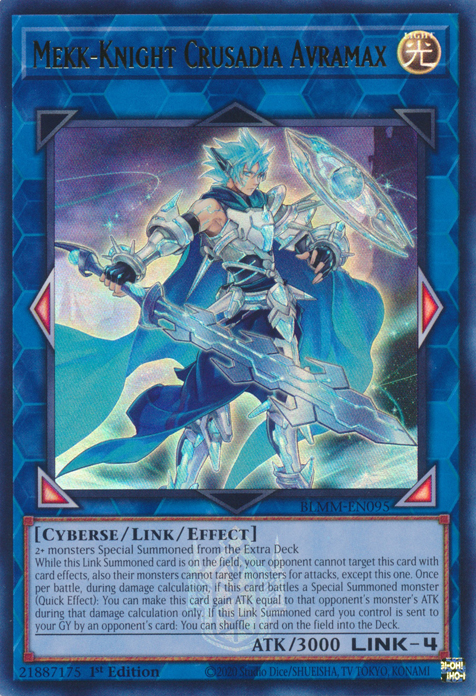 Mekk-Knight Crusadia Avramax (BLMM-EN095 - Ultra Rare)