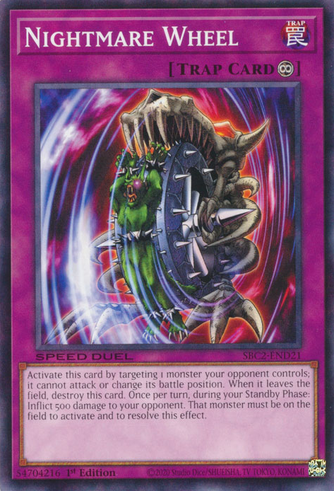 yugioh torture deck Nightmare Wheel Alternative yami marik deck :