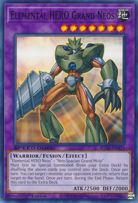 Elemental HERO Grand Neos - Yugipedia