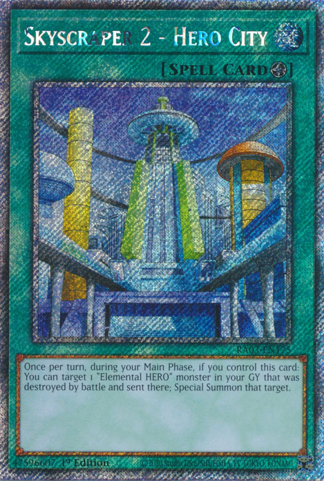 yugioh skyscraper card (anime) | Yu-Gi-Oh! Wiki may be 1st or Unlimited Edition Skyscraper Yugioh Card Yu-Gi-Oh! |