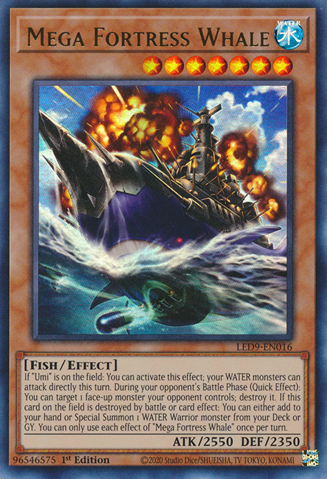 Mega Fortress Whale - Yugipedia - Yu-Gi-Oh! wiki