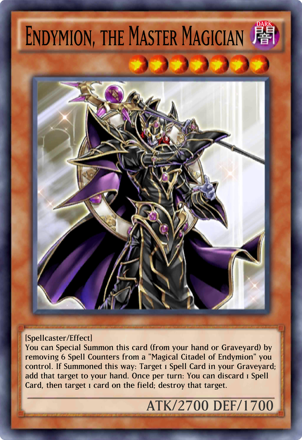 YUGIOH ENDYMION DECK- SPELLCASTER- MAGICAL CITADEL- APPRENTICE