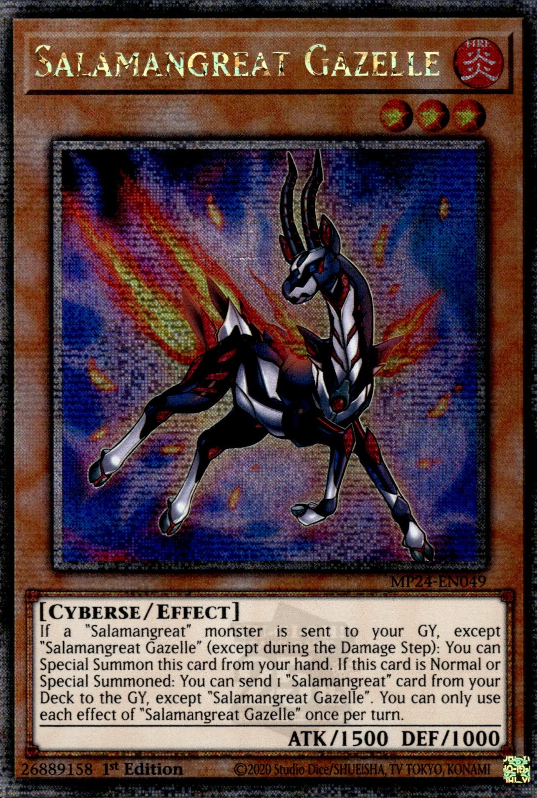 Salamangreat Gazelle - Yugipedia