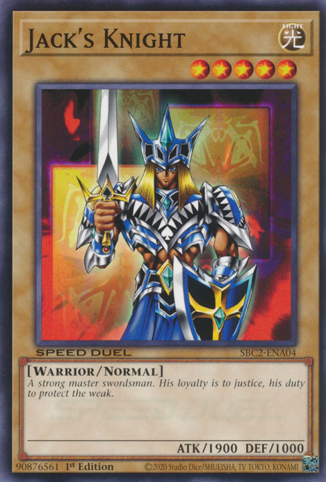 【ARS10】 ジャックスナイト　字レア　旧アジア　JACK'S KNIGHT Jack's Knight - Yugipedia