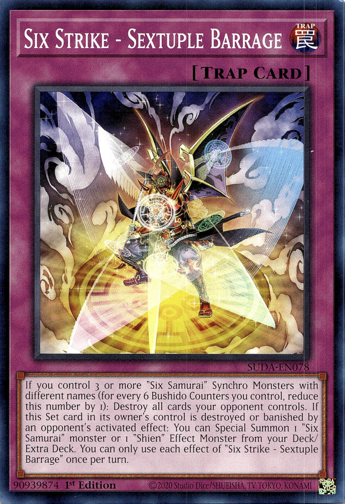 Six Strike - Sextuple Barrage - Yugipedia