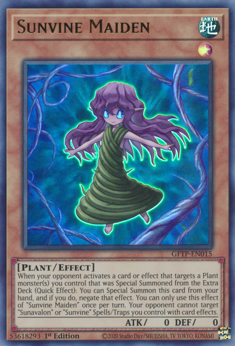 Sunvine Maiden - Yugipedia