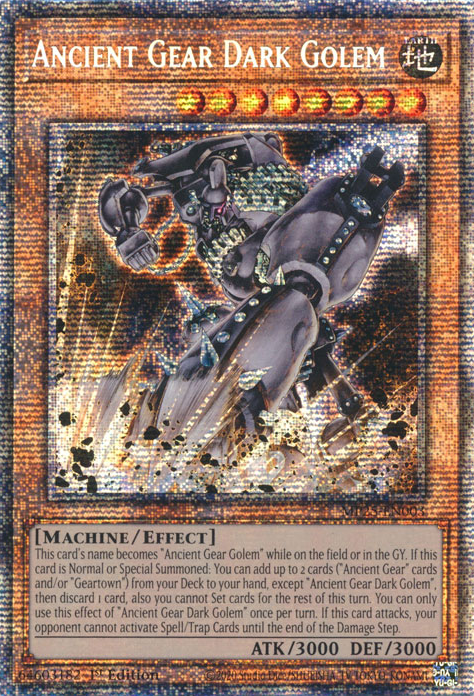 yugioh card ancient gear golem 401 Games Canada - Ultimate - OP05-EN009 - Super Rare You can discard 1 Machine monster Ancient Gear Golem - Ultimate