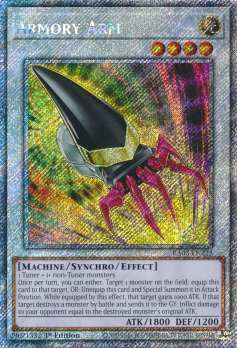 Armory Arm - Yugipedia