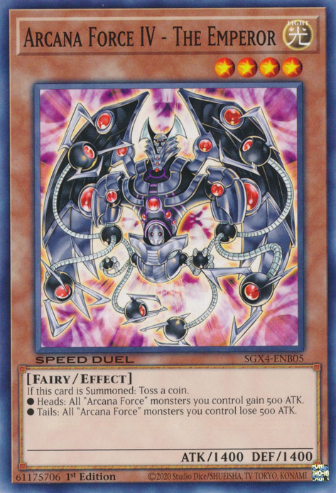 Arcana Force IV - The Emperor - Yugipedia