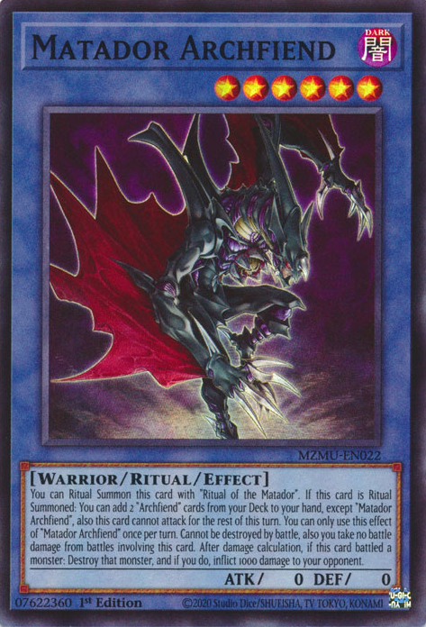 Matador Erzunterweltler (Matador Archfiend)
