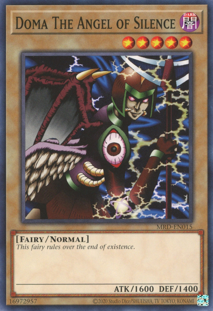 Doma The Angel of Silence SDY-015 Yu-Gi-Oh! Card Moderate Play Unlimited