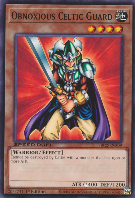 Obnoxious Celtic Guard - Yugipedia