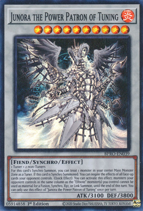 Junora der Machtpatron der Abstimmung (Junora the Power Patron of Tuning)