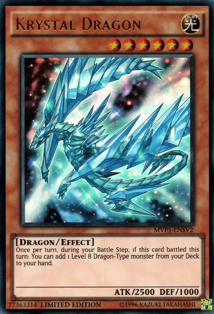 Araña de tela en embudo montón Prestado Krystal Dragon - Yugipedia - Yu-Gi-Oh! wiki