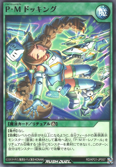 遊戯王　ラッシュデュエル　 P・M　デッキ　プラズマティックモデル 雷族 遊戯王 ラッシュデュエル P・M デッキ プラズマティックモデル