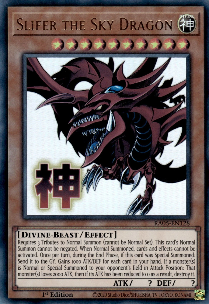 Slifer the Sky Dragon - Yugipedia