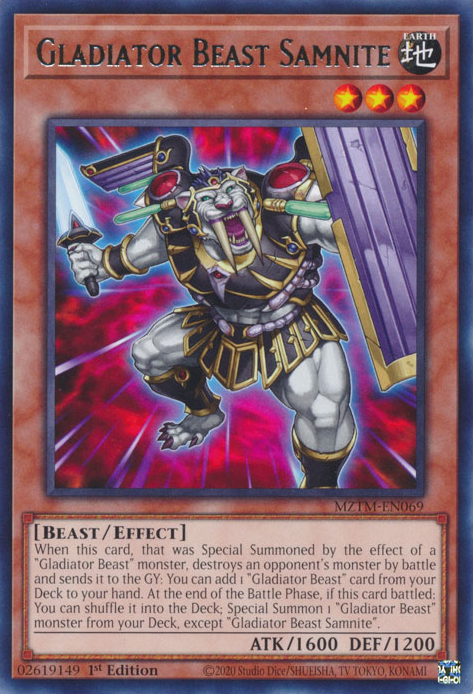 Gladiatorungeheuer Samnite (Gladiator Beast Samnite)